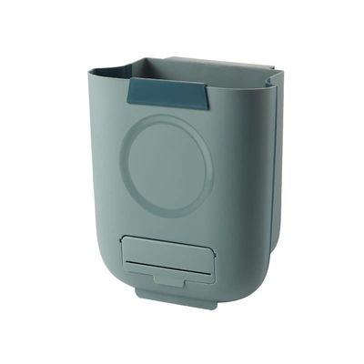 DYPASA Garbage Recycling Bin 10L/13L Folding Waste Bin Kitchen Cabinet Door Hanging Trash Can Wall Mounted Trashcan for Bathroom Toilet Garbage Waste Storage Kitchen Trash Can (Size : 13L)