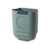 DYPASA Garbage Recycling Bin 10L/13L Folding Waste Bin Kitchen Cabinet Door Hanging Trash Can Wall Mounted Trashcan for Bathroom Toilet Garbage Waste Storage Kitchen Trash Can (Size : 13L) view 1
