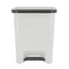 DYPASA Wastepaper Basket Square Plastic Trash Can Office Paper Basket Foot with Lid Storage Box (25L) Garbage Can (Size : 45L) view 1