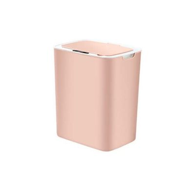 DYPASA Garbage Recycling Bin 14L Smart Induction Trash Can Household Electric Trash Can Kitchen Bedroom Bathroom Suitable Indoor Trash Can Kitchen Trash Can (Color : Gray)