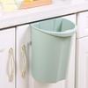 DYPASA Wastepaper Basket Kitchen Wall-Mounted Trash Can Creative Home Living Room Study Bedroom Trash Can Storage Box Garbage Can (Color : Pink-B) view 3