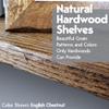 MY VINTAGE FINDS Rustic Floating Shelves Reclaimed Wood Floating Shelves Farmhouse Shelves Oak Floating Shelf 48 Inch view 2