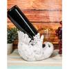 1 Pcs of Wisdom of The Tundra Beautiful Mystical Snowy Owl Wine Bottle Holder Decor view 3