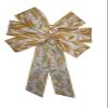 1 Pcs 10" Hand Made Fall Wheat Wired Wreath Bow Autumn Brown Thanksgiving view 1
