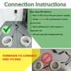 RYGDENG 2-Pack 33ft Outdoor Rope Lights Waterproof, Flat & Flexible Led Outdoor Lights, Dimmable Rope Lighting, 12v Rope Light for Outside, Indoor Bedroom, Kitchen, Pool, Backyards view 2