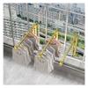 Clothes Hanger Rack, Wall Mounted Small Drying Racks Clothes Display Rack Window Sill Clothes Drying Rack Balcony Railing Wardrobe Frame For Laundry Bathroom Patio And Bedroom ( Color : Gold , Size : view 1