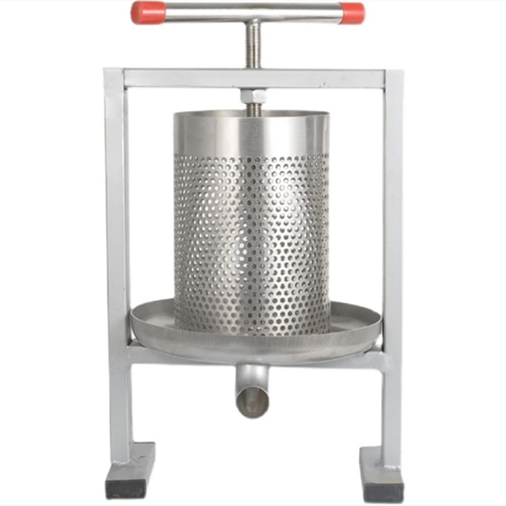 MXBAOHENG Stainless Steel Fruit Press Fruit Wine Juicer Hand Press for Cider,Wine,Olive Oil,Honey