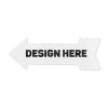 Arrow Tin Sign Any Text Any Name Pictures Customize Personalize Custom Arrow Signs Street Plate Sign Bar Cafe Restaurant Shop Home Man Cave Arrow-shaped Waterproof Signs view 1