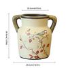 BNNP Dried Flower Vase American Table Decoration Vase Retro Double Ear Vase Floral Ceramic Vase Ornament Decorative Vase view 2