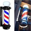 MIXXON Waterproof Barber Pole LED Light, 34.2 "Barbershop Outside The Traditional Barbershop Rotary Lamp, for Outdoor Wall Mount Decoration,Black view 3