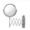 ROWITA Makeup Mirror Vanity Mirror Chromed Steel Double Sided Extending Wall Mounted Mirror | Swivel Mirror for Bathroom | D20cm, 3X Magnification Cosmetic Mirror view 1