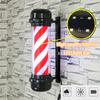 MIXXON Barber Pole LED Light, Rotating Salon Barber Shop Light, Waterproof Hair Salon Sign Lamp, for Outdoor Retro Window Wall Graphic Decoration view 3
