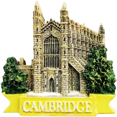 Cambridge England UK Refrigerator Fridge Magnet, Decoration Sticker Souvenir, Resin Crafts Magnetic Kitchen Whiteboard