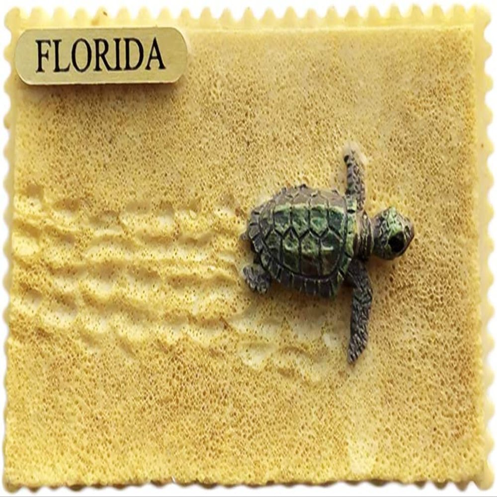 Florida USA Beach Florida Magnet Fridge Refrigerator Magnet Decoration Sticker Souvenir Resin Crafts Kitchen Whiteboard