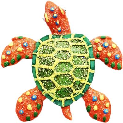 Bahamas Palau Jamaica Honduras Ocean Style Turtle Magnet Fridge Refrigerator Magnet Decoration Sticker Souvenir Resin Crafts Kitchen Whiteboard