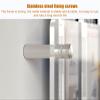 DAKAJA 60/80cm Long Clear Magazine File Holder, Wall Mounted Acrylic Document Holder, Hanging Folder Organizer, Home Office Brochure Magazine Rack (Size : Length- 60cm/23.6") view 3