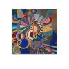 JUNQIAO Beatriz Milhazes Sonho Tropical Art Decorative Picture Home Decor Poster Wall Art Hanging Picture Print Bedroom Decorative Painting Posters Room Aesthetic 20x20inch(50x50cm) view 1
