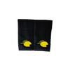 2 Pack Lemon Hand Towels, 100% Soft Cotton, Basket Stuffers, (12x20 Inches) Decor Gift Packed, Ideal for Kitchen and Bathroom Use (Black1, 2) view 4