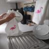 2 Pack Flamingo Cotton Hand Towels, 12x20 Inches, White - Mix (2), Ideal Gift, Decorative for Kitchen & Bathroom view 3