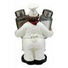 1 Set Of Bon Appetit Wine Master Standing Chef Salt And Pepper Shakers Holder view 4
