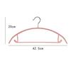 20 Pack - Black Hangers for Coats, Pants & Dress Clothes - Non Slip Clothes Hanger Set (White (Arc)) view 4