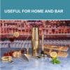 AUOXIOUYM 11-Pcs Cocktail Shaker Set Gold,Bartending Kit Stainless Steel Shakers 25oz Bar Kits for Bartender Mixing Set Barware Tool Sets for Professional Bartender and Home view 4