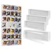 5X4 Version Display Case Compatible with Fnko Pop Boxes, Stackable 4 Single Row, with Transparent Cover to Protect Your Collection Against Dust (Holds 20 Pops) view 1