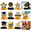 Beavorty 1set Graduation Honeycomb Centerpieces for Class of Elegant Party Decorations for Graduation Celebration Chic Table Decor Unique Designs for Home and Photo Props view 3