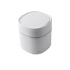 DYPASA Garbage Recycling Bin Household Garbage Basket Mini Trash Can Tabletop Trashcan Storage for Kitchen Sitting Room Small Waste Dustbins Kitchen Trash Can (Color : Gold) view 1
