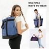 BeeGreen Cooler Bag Soft Insulated Tote for Beach Travel Grocery Shopping Lunch Portable Large Ice Coolers with Handle Hard Freezer Bags with Zippered Top Foldable Leakproof Delivery Totes Moss view 4