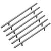 RANARA Vintage Ceramic Drawer Knobs,Cabinet Wardrobe Bow Pull Handles,Pack of 6, Home Furniture Wardrobe Handle, Gray Cupboard Pulls Aluminum Alloy Kitchen Hardware (Size : Hole Distance 192 mm) view 1