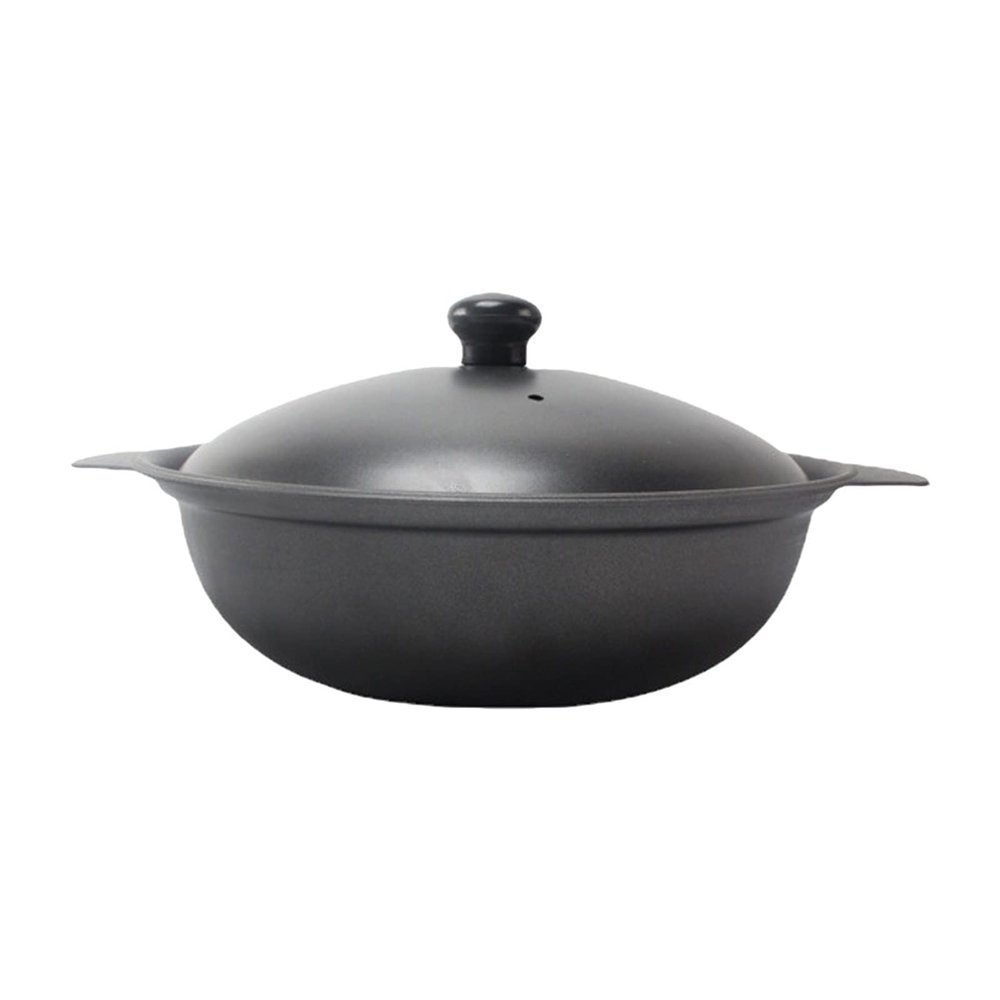 DEPILA glass cooking pot 1Pc Convenient Creative Simple Durable Claypot Casserole Stewed Chicken Pot for Home Pot (Color : 26X24X7CM)