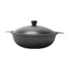 DEPILA glass cooking pot 1Pc Convenient Creative Simple Durable Claypot Casserole Stewed Chicken Pot for Home Pot (Color : 26X24X7CM) view 1