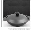 DEPILA glass cooking pot 1Pc Convenient Creative Simple Durable Claypot Casserole Stewed Chicken Pot for Home Pot (Color : 26X24X7CM) view 3