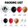 157Pcs First Rodeo Balloon Garland Arch Kit - First Rodeo Party Decorations Backdrop with Black Red Khaki Cow Printed Balloon for CowBoy Themed Party Baby Shower Farm Birthday Party Decorations view 2