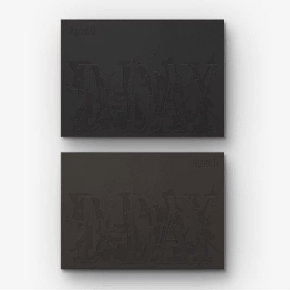 Agust D SUGA D-DAY Solo Album 2Ver SET