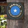 ArogGeld Somalia Flag Tin Sign The Greatest Place on Earth Aluminum Metal Sign Somalia Travel Wall Art Home Decor 10x10in Novelty Iron Painting for Home Dorm Gym Road Pubs Club view 2