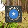ArogGeld Somalia Flag Tin Sign The Greatest Place on Earth Aluminum Metal Sign Somalia Travel Wall Art Home Decor 10x10in Novelty Iron Painting for Home Dorm Gym Road Pubs Club view 3