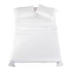 Kingnex Sofa Bed Sheets Queen for Sleeper Sofa Bed with 4-6 Deep Pocket Soft Double Brushed 1800 Microfiber 4 Piece Bedding Set (60"x74"x6") White view 4