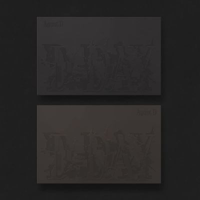 BTS SUGA Agust D D-DAY 1st Album Contents+Photobook+Poster on pack+Photocard+Tracking Sealed (PhotoBook SET(01+02))