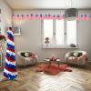 5Ft Pop up Christmas Tree 4th of July Patriotic Decorations Tree with 100 Lights, Artificial Collapsible Star Sequins Christmas Tree for Indoor Outdoor Independence Day Patriotic Party Decorations view 3