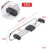 Retractable Closet Pull Out Rod Extendable Pull Out Closet Rod, Sliding Wardrobe Closet Rod, Adjustable Clothing Organizer Holder, Extendable Wardrobe Rail Tube Rod for Closet Organizer (Color : Silv view 2