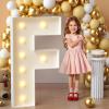 imprsv Marquee Letters, 3FT Light Up Letters F with Light for Party Decor view 1