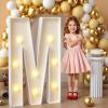 imprsv Marquee Letters, 3FT Light Up Letters M with Light for Party Decor view 1