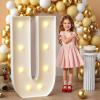 imprsv Marquee Letters, 3FT Light Up Letters U with Light for Party Decor view 1