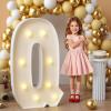 imprsv Marquee Letters, 3FT Light Up Letters Q with Light for Party Decor view 1