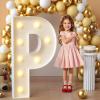 imprsv Marquee Letters, 3FT Light Up Letters P with Light for Party Decor view 1