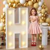 imprsv Marquee Letters, 3FT Light Up Letters H with Light for Party Decor view 1