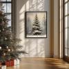Canvas Floater Frame for 11.25" Deep Stretched Canvas, Floating Wall Art Frame Kit for Gallery-Wrapped Paintings Decor for Bedroom Living Room, Easy Assembly & Made in USA 24x28inch, Black view 3