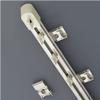 Shower Curtain Track Living Room Heavy Duty Straight Rail Curtain Track, 1/2/3/4/5/10/15 m Long Ceiling/Wall Mount Aluminum Shower Curtain Rods/Room Divider Rail ( Color : Wall Mount , Size : 10m/32.8 view 1